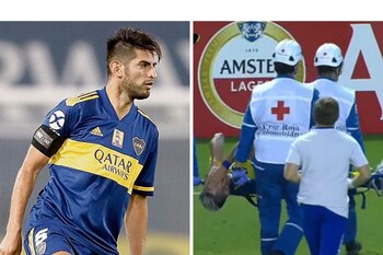 Carlos Zambrano salió lesionado en