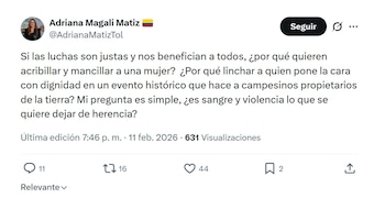 Tras el incidente en Chaparral,