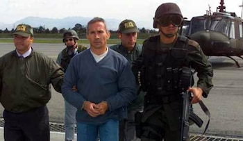 Joaquín Mario Valencia Trujillo fue extraditado en 2003 y era esposo de Luz Mery Tristán.