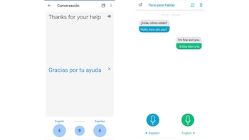 Google Translate y SayHi