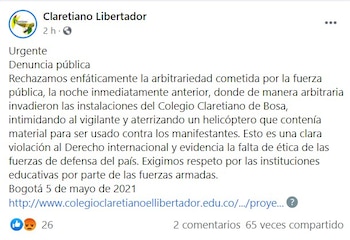 Comunicado Claretiano