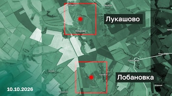 Rusia anuncia la toma de dos localidades en Járkov, Ucrania
