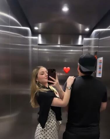 La identidad del novio de Melenie Carmona es desconocida. (IG: @meleniecarmona)