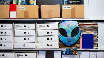 Una sorprendente biblioteca subterránea reúne