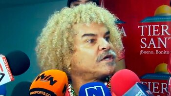El ‘Pibe’ Valderrama mandó mensaje