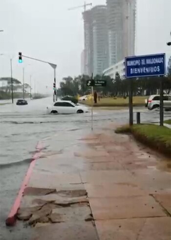 Inundaciones en Punta del Este