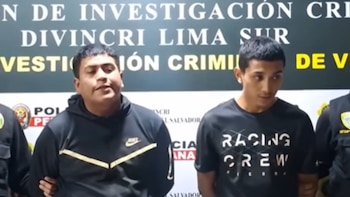 Capturan a dos sospechosos de integrar banda criminal dedicada al robo de celulares en Villa El Salvador