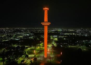 Torre del Parque de la Ciudad, en Villa Lugano