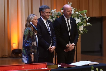 jura de Jorge Macri y de sus ministros en la Ciudad de Buenos Aires