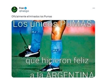 MEMES PUMAS ALL BLACKS