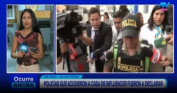 Agentes de la comisaría de