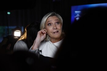 Marine Le Pen. (Sarah Meyssonnier/Reuters)