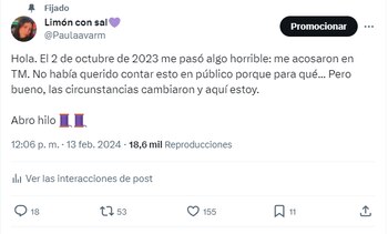 El caso se hizo público
