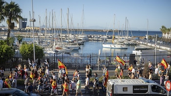Cancelan una manifestación nocturna este sábado en Ceuta ante la llegada de grupos ultras
