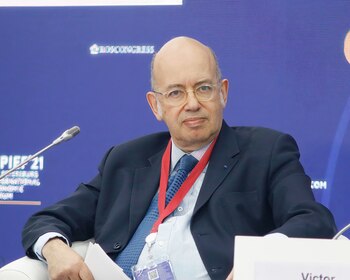 03/06/2021 June 3, 2021, Saint Petersburg, Russia: Pierre Levy, Ambassador of Extraordinary and Plenipotentiary of the French Republic in the Russian Federation speaks at the St. Petersburg International Economic Forum on ''Russia Frances'
POLITICA
Europa Press/Contacto/Maksim Konstantinov