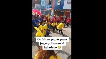 Un heladero cometió unl inesperado