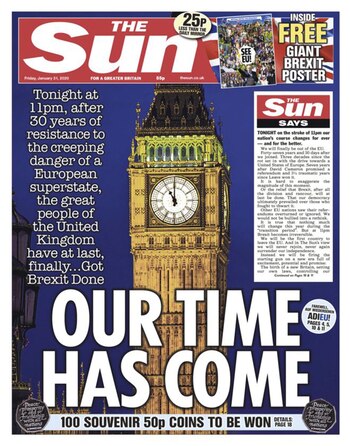 "Nuestra hora ha llegado", fue