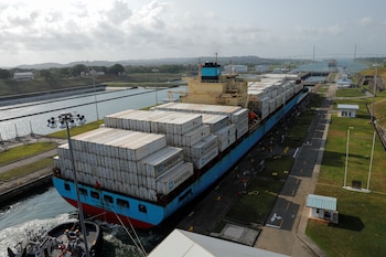 El buque contenedor LICA MAERSK