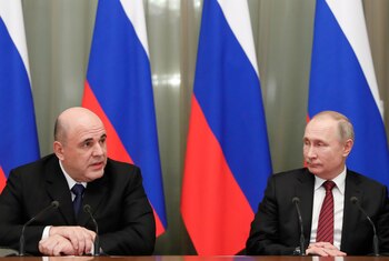 El presidente Vladimir Putin y el