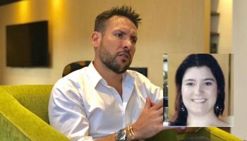 Carlos Ramos y la fallecida