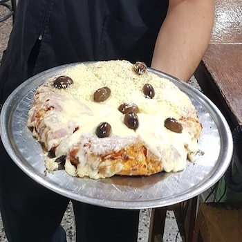 La pizzeta de muzzarella de