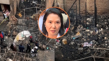 Keiko Fujimori se reunió con deudos de incendio en La Victoria que dejó 10 muertos: “Es una matanza terrible”