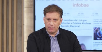 Maximiliano Vernazza, en los estudios