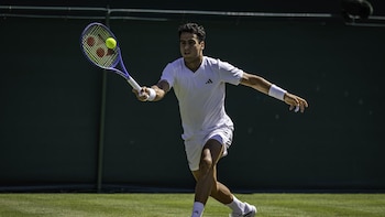 El tenista español Jaume Munar no puede con Lehecka en su techo de Wimbledon