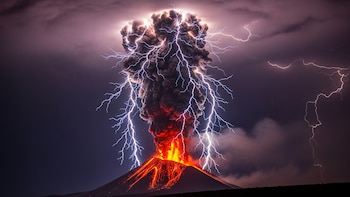 Cómo se originan los sorprendentes relámpagos en las erupciones volcánicas: las revelaciones de un estudio
