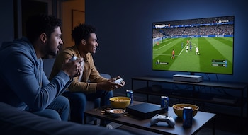 Solo necesitas una consola conectada