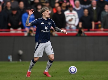 Garnacho, figura en la derrota