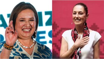 Xóchitl Gálvez y Claudia Sheinbaum