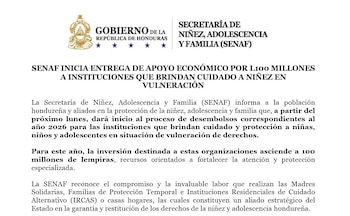 La Senaf continuará esta semana la firma de convenios con casas hogar y organizaciones beneficiarias para formalizar acuerdos y agilizar la entrega de recursos.