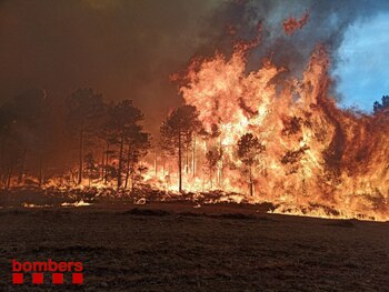 (Foto: Bomberos de Cataluña -