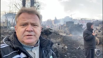 El alcalde de Bucha, Anatolii