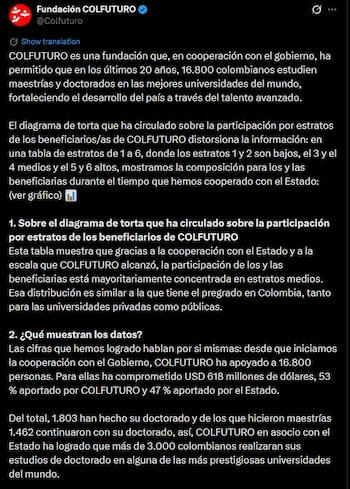 La resolución afectará la continuidad