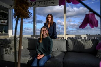 Maggie y su madre, Amy