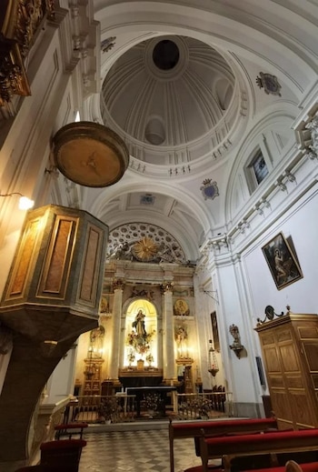 Capilla del Hospital de la Venerable Orden Tercera, en Madrid (Web del hospital).