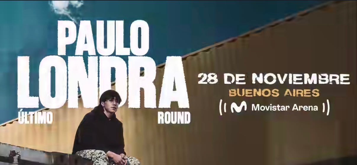 El artista programó un concierto en el Movistar Arena de Buenos Aires para este 28 de noviembre. (Instagram/ @paulolondra)