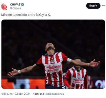 Chivas hizo uso del meme