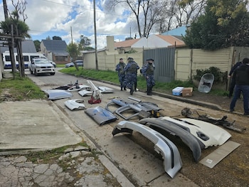 Cayó una banda que robaba y desarmaba vehículos en Mar del Plata