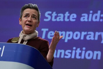 FOTO DE ARCHIVO: Margrethe Vestager,