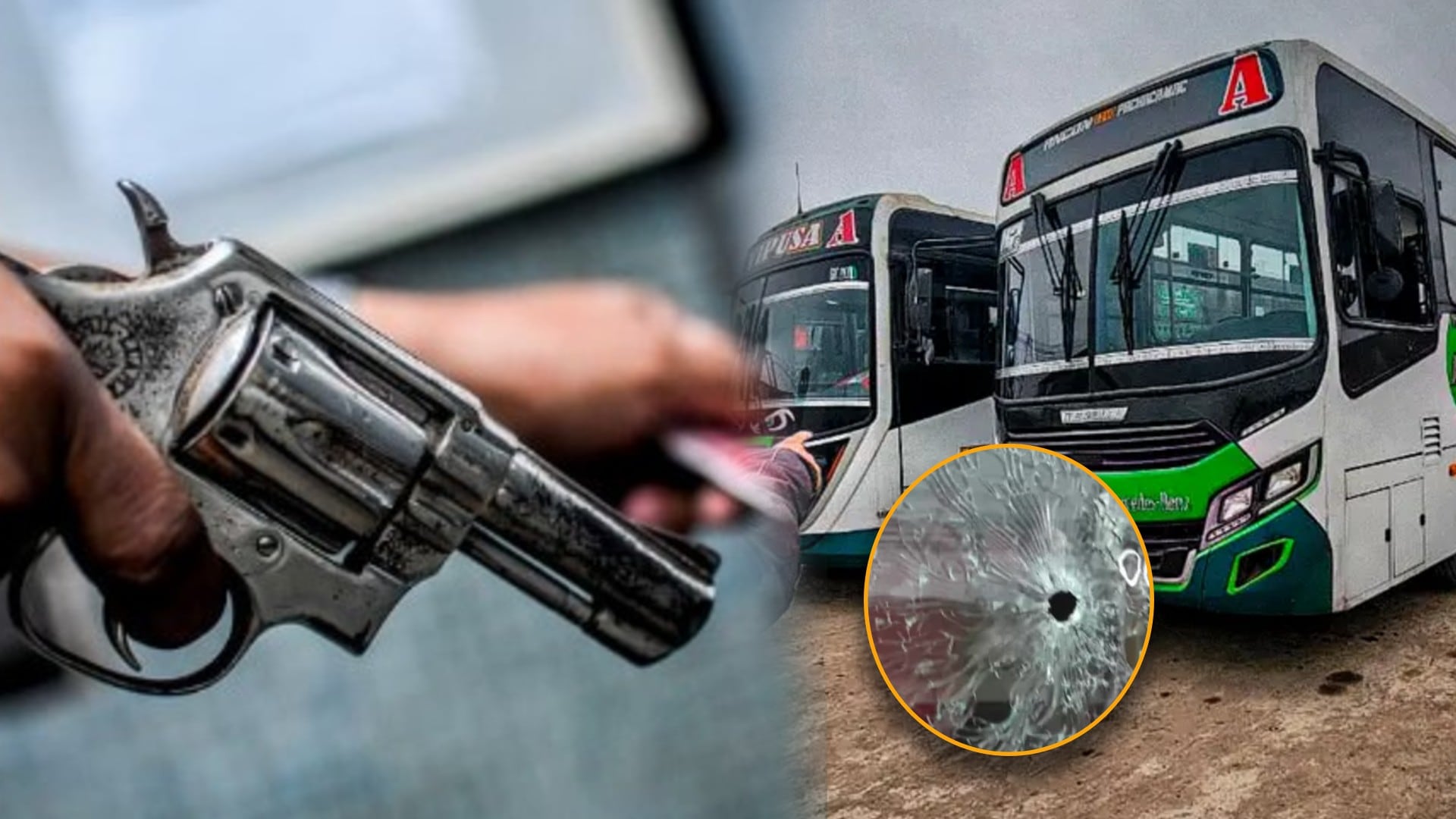 Extorsión y violencia en el transporte público de la capital. Infobae Perú / Captura TV - Panamericana Televisión