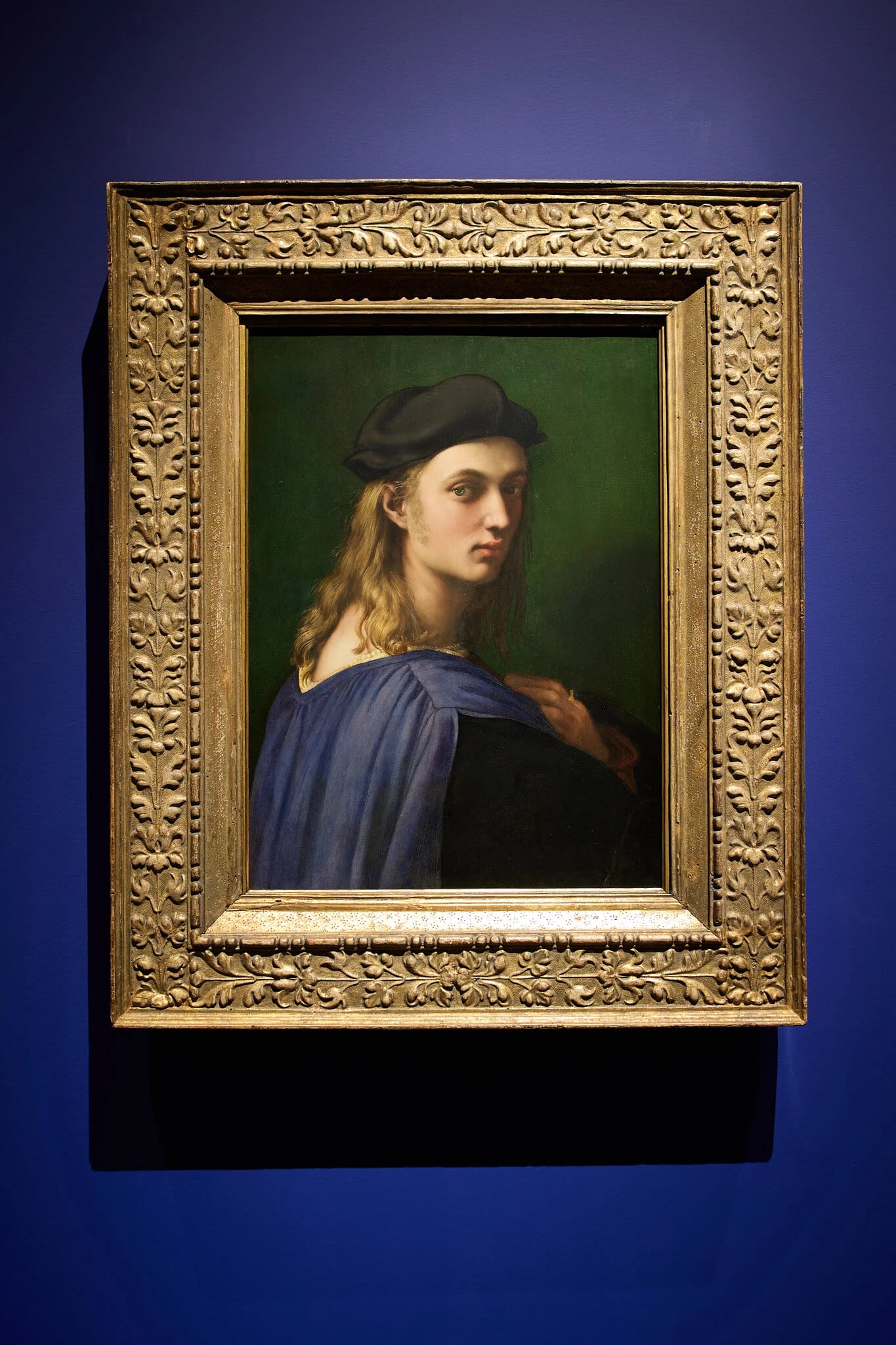 Retrato de Bindo Altoviti, joven banquero papal: Rafael prodigó esmero en su delicada patilla y en los labios teñidos con bermellón