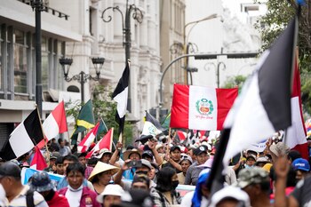 Protestas en Lima
REUTERS/Angela Ponce