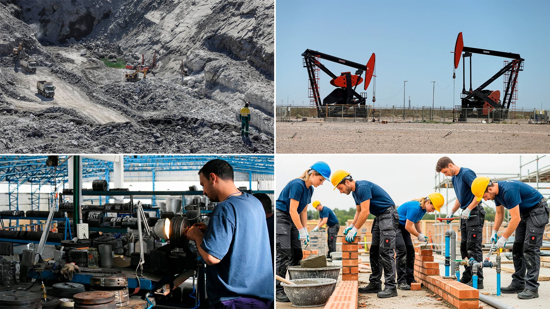 Las actividades vinculadas a recursos naturales y exportaciones -minería, agro, energía- conservan niveles de dinamismo, mientras ramas orientadas al mercado interno -industria, comercio y construcción- enfrentan mayores dificultades