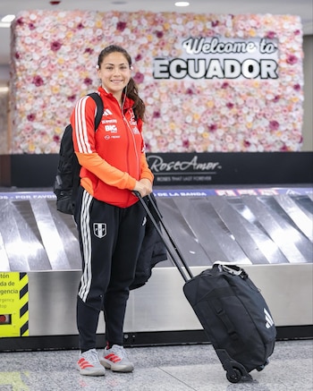 La delegación peruana ya llegó a Quito para el duelo ante Ecuador. Crédito: La bicolor.