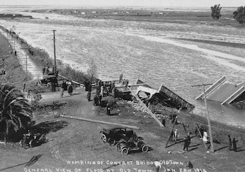 La gran inundación de 1916