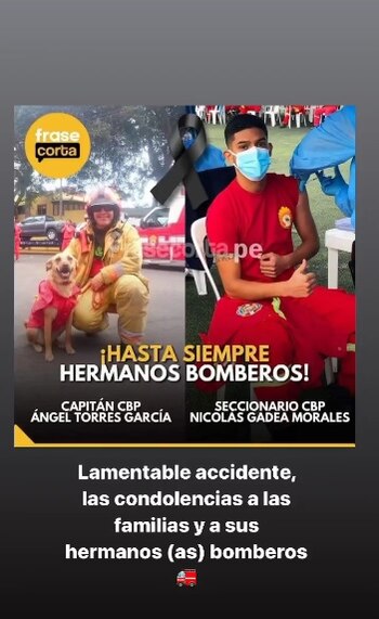 Mensaje de Christian Rivero. Instagram