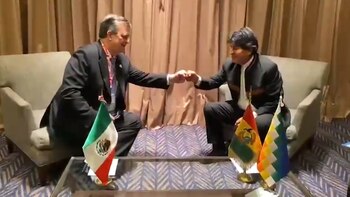 Marcelo Ebrard se encuentra con